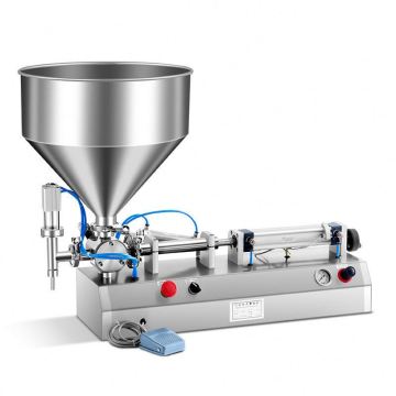 Semi-Automatic Paste and Liquid Filling Machine for Honey, Juice, Water, Shampoo, and Cream