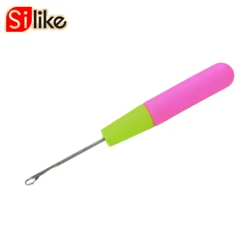 Synthetic Dreadlock Braids Hook Needle  Synthetic Braids Hair Extension Crochet Hook Needle Plastic Handle Needles Crochet Hook