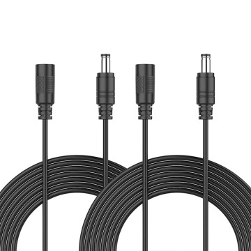 DC 확장 케이블 1m 2m 3m 5m 2.1mm x 12V CCTV 카메라를위한 남성에서 여성에서 남성까지