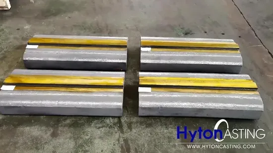 High Chrome Hammer Head for Hyton High Quality Hammer Crusher