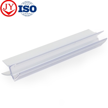 Shower enclosure glass waterproof seal strip