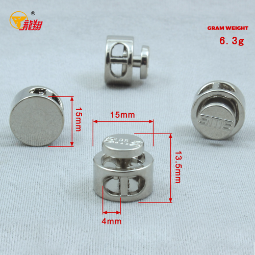 Candado de cordón de metal duradero para accesorios de bolsos