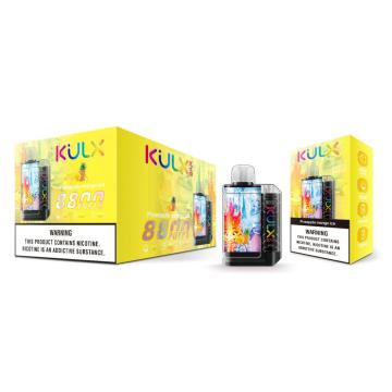 Kulx Bar 8800 Puffs使い捨てデバイス卸売