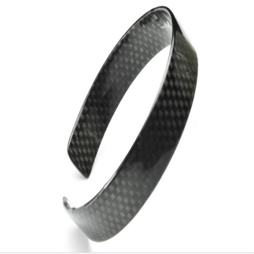 Heiß-verkaufen Sie förderndes schwarzes Carbonfaser-Armband