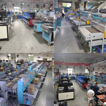 Olie Hydraulische Fabric Patch Embossing Machine