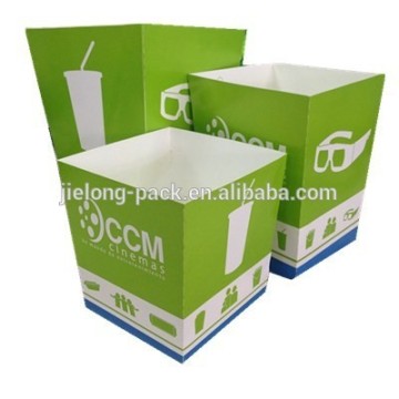 Hot sale paper popcorn box