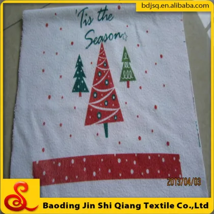 Wholesale Custom Printed Christmas Kitchen Towel Microfiber, Kitchen Towels Tea Towels