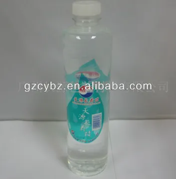 PVC shrinking labels for water bottle 30u
