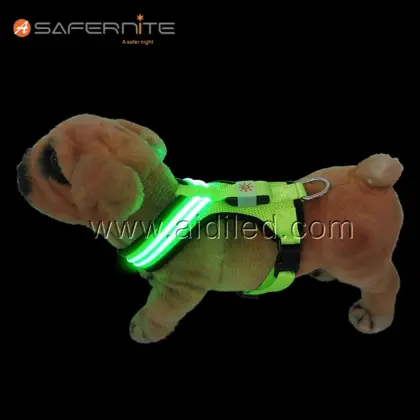 Led Illuminated Reflective Safety Dog Coats Vest