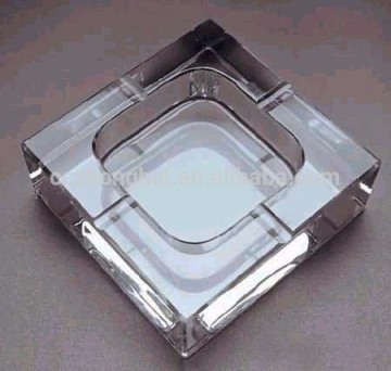 AAA quality square crystal ashtray