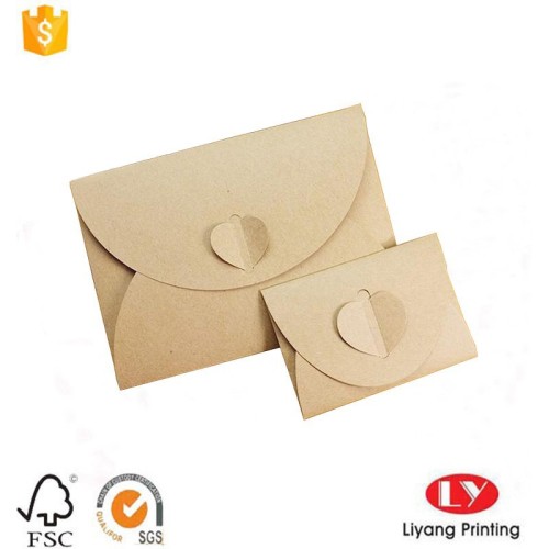 Wedding party invitation card packaging paper envelope