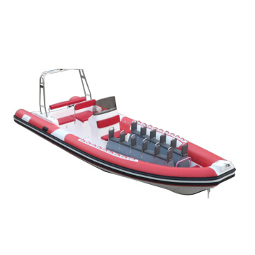 26ft Fiberglass Hull Inflatable RIB Boat for Tourism - 20 Passengers, 800cm