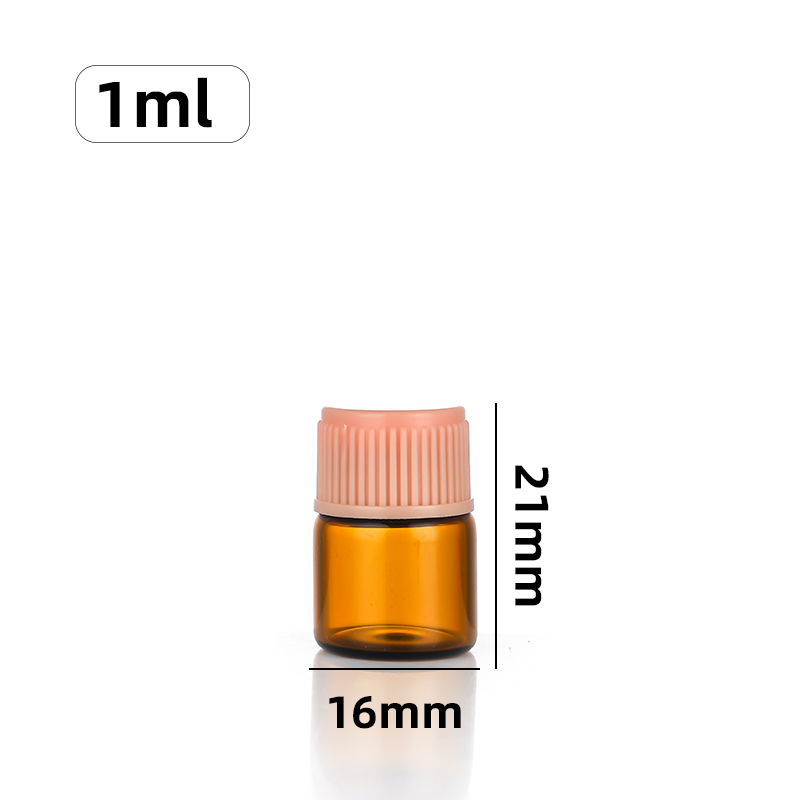 16mm glass tube bottle
