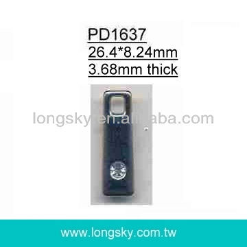 Rhinestone pullers and charms for zipper sliders (#PD1637)