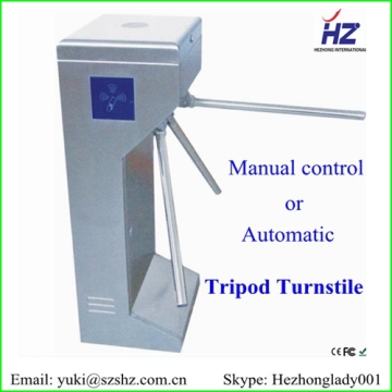 ZK-1201 stainless steel vertical Security access control tripod turnstile
