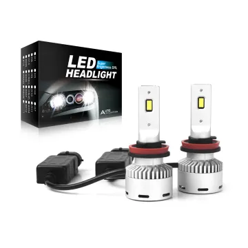 80W Canbus LED Headlight Bulb 16000LM for H4 H7 H11 9005 9006 9012 PSX26 5202 DC 12V