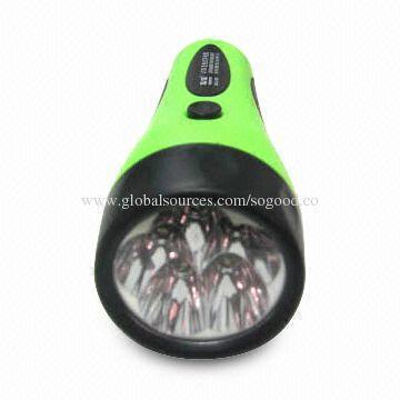 5-piece LED Flashlight, Can Last for 8 Hours