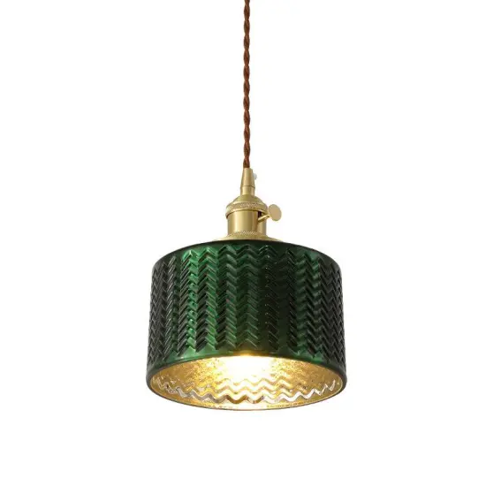 INSHINE Green Aesthetically Metal Pendant Light