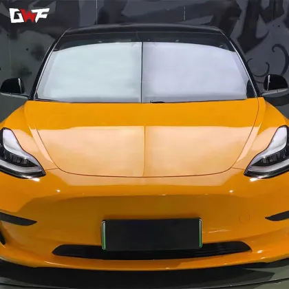 McLaren Orange Colored PPF