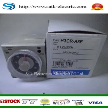Omron Timer H3CR-AE 0.12s to 300h 100/240VAC