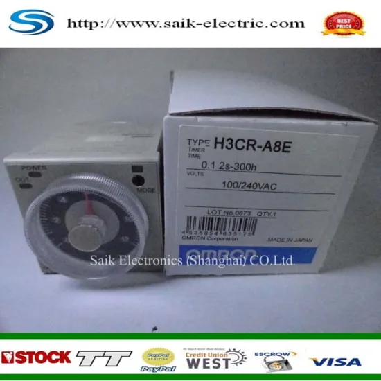 Omron Timer H3CR-AE 0.12s to 300h 100/240VAC