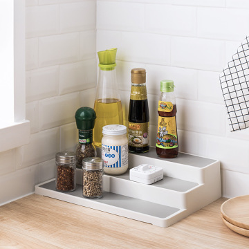 Wholesale 3 Layer Plastic Storage Rack - Multifunctional Kitchen Seasoning Organizer