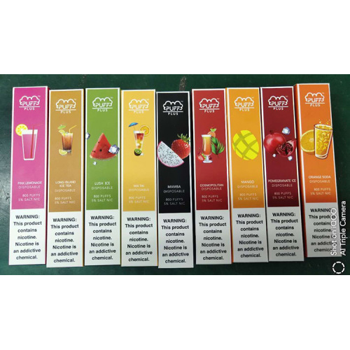 Puff Plus Disposable 800Puff Cartridge Vape 60 Flavors