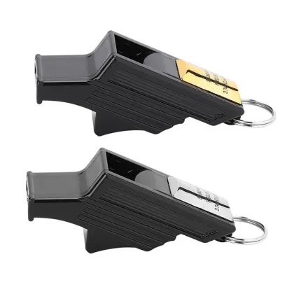 Professional Molten Valkeen Flip Grip Referee Whistle for Football and Basketball