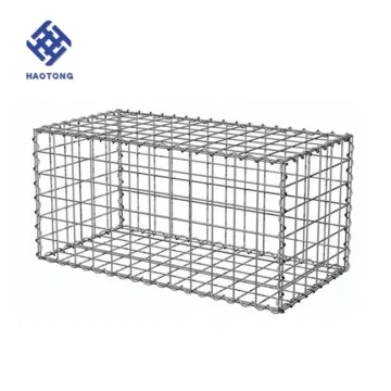 Welded Gabion Box Galvanized Gabion Baskets 200x20x20 for Stone Cage Wire Mesh Fence