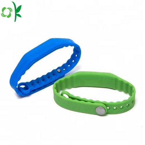 Pulsera de silicona popular para el deporte