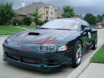 1994-1996 3000GT BX Style Front Lip Carbon Fiber For Mitsubishi