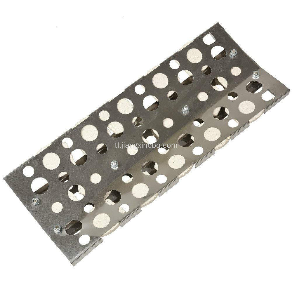 Mga Ceramic Briquette na May Stainless Steel Heat Plate