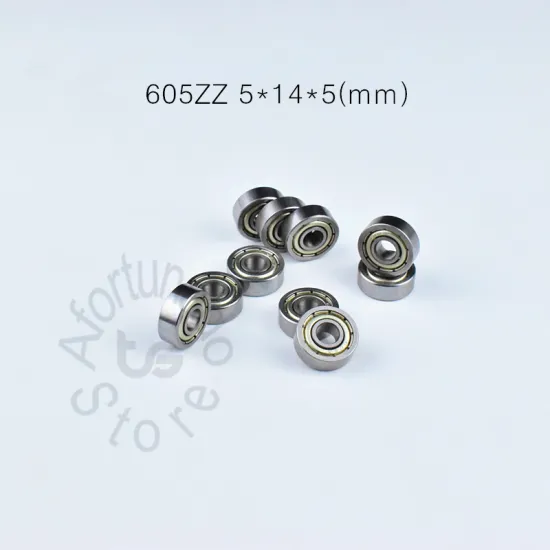 605 605ZZ 5*14*5(mm) 10pieces bearing free shipping ABEC-5 bearings metal Sealed Bearing chrome steel bearing 605 605Z 605ZZ