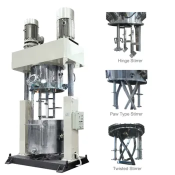 Dental Silicone Production Line with Double Planetary Mixer for Battery Slurry