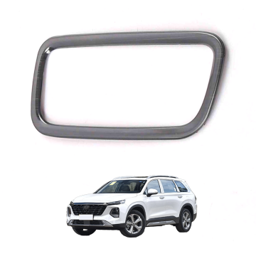 OEM Automotive Stainless Steel Interior Parts for 2019 Hyundai Santa Fe Headlight Switch Trim Frame