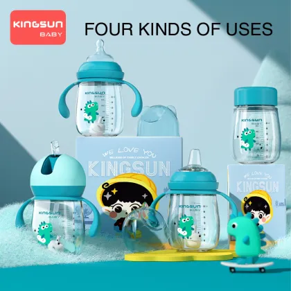 4IN1 wide neck Multipurpose cup with straw