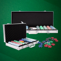 Poker Set 300pcs casino chip poker set 300pcs blank gambling game Supplier