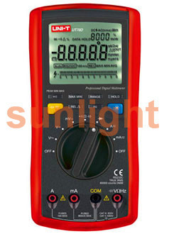 Digital Multi-Purpose Multimeter, AC/DC/Resistance/Capacitance/Conductance True RMS RS232 UT70D