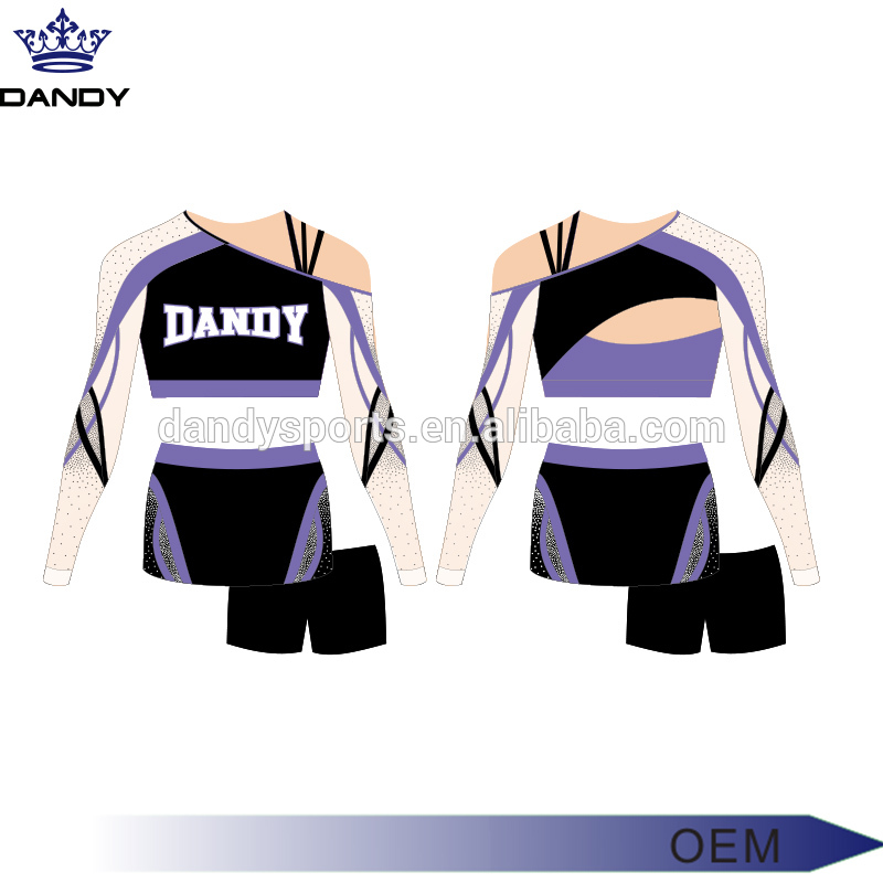 glitter cheerleading uniform