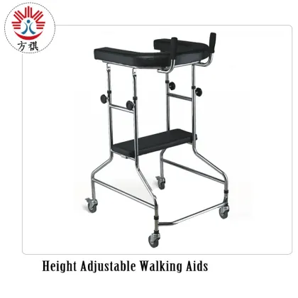 rollator walking folding with seat for disable