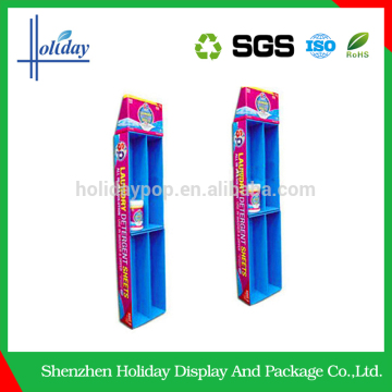 Environmental pdq pallet floor cardboard display stand