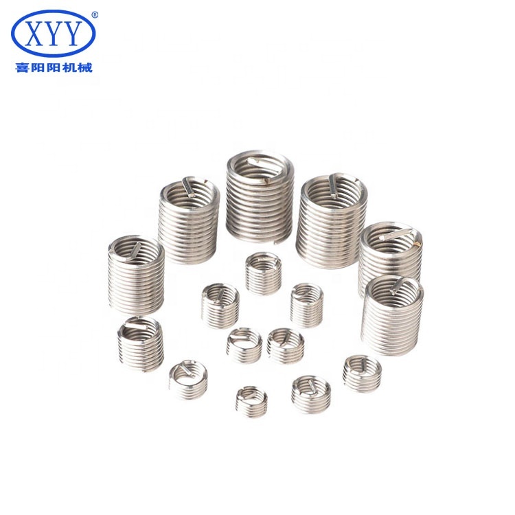 316L Stainless Steel M10*1.25 Fasteners Threaded Repair Insert for Industrial Use Box and Carton Packing