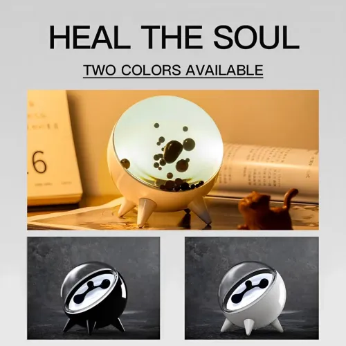 Танцующая магнитная жидкость визуализатор с музыкальным ритмом