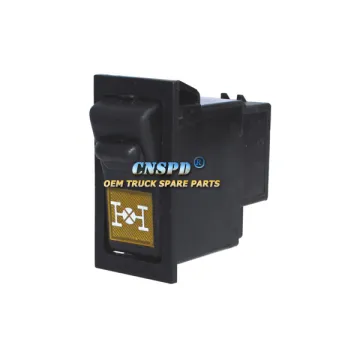 yellow light truck rocker switch with self-lock funcation