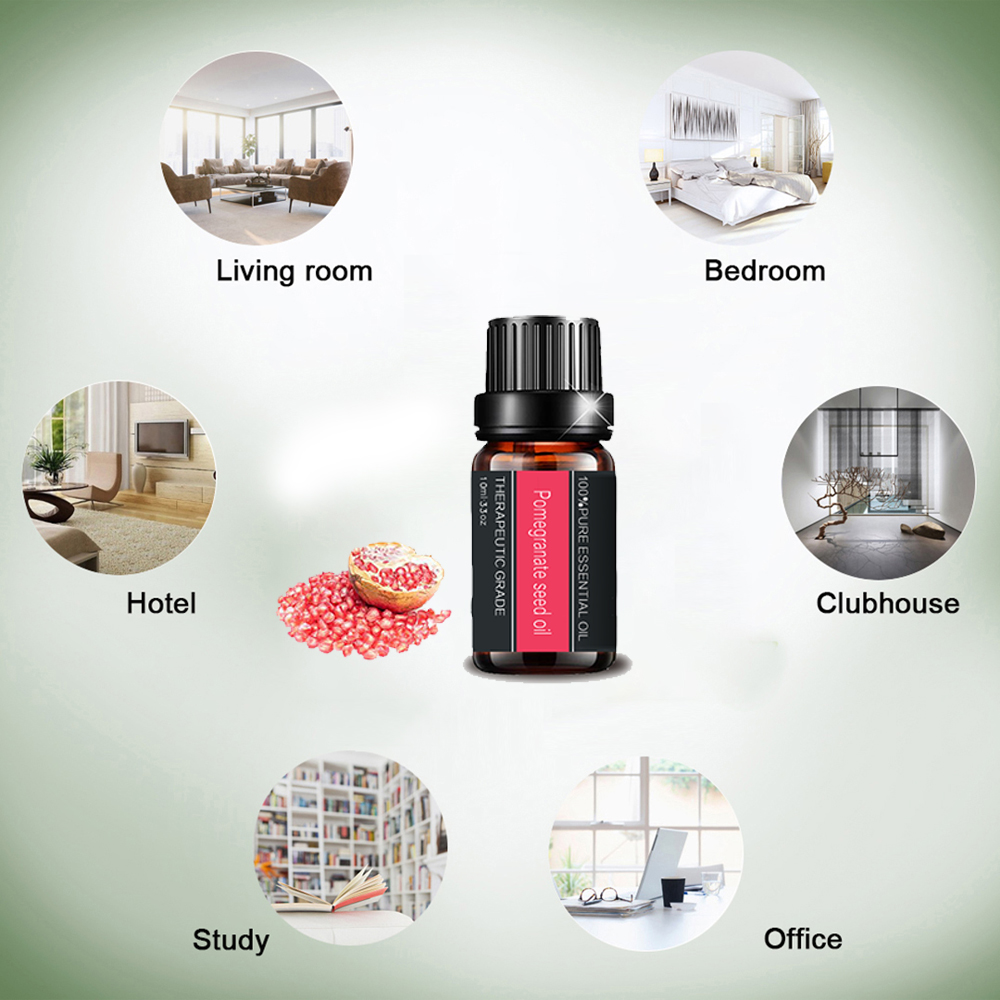 Semillas de granada orgánica Aceite esencial para el masaje para el cuidado de la piel