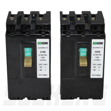 SSSHENG MCCB AE2046 3P 10A Automatic Circuit Breaker