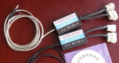 Hitachi excavator diagnostic tool