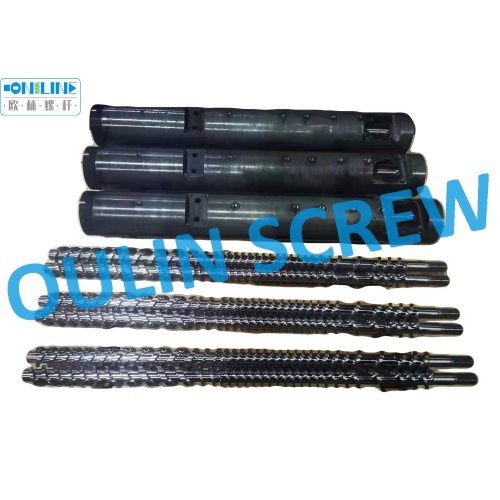 Tpm 1300mm 65-22 Twin Parallel Screw and Barrel for PVC Extruder