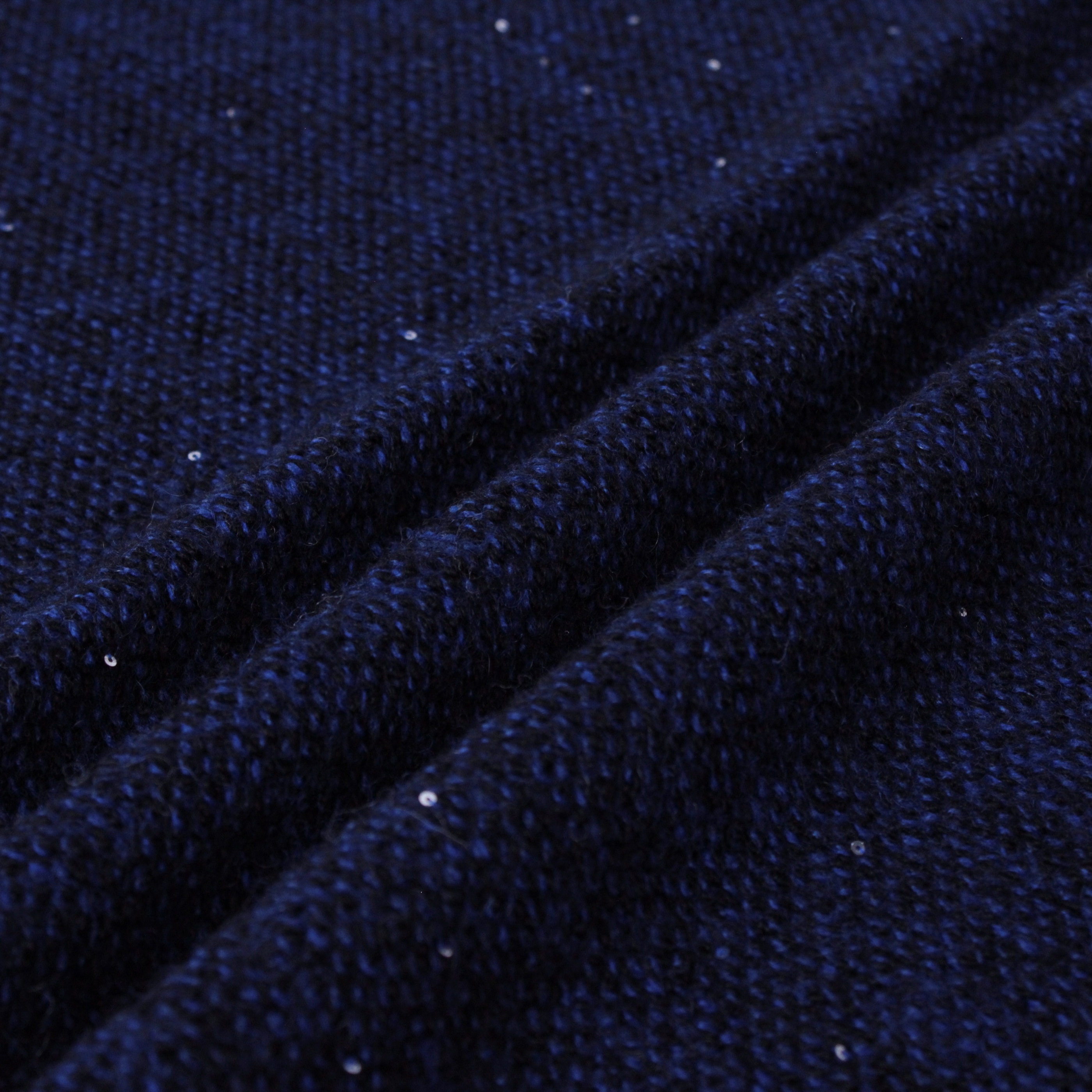 wool blend sequins fabric