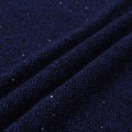 Sequin-Embellished Wool Blend ຜ້າຖັກ